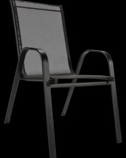 Stabelstol sort textiline| Havestole