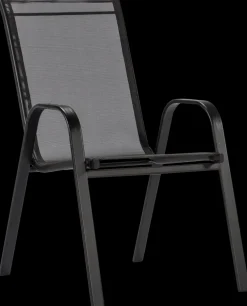 Stabelstol sort textiline| Havestole