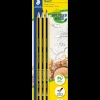 Staedtler Blyant Noris HB med viskelæder 3-pak| Kontorartikler