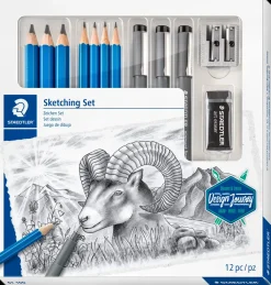 Staedtler Design Journey Sketching sæt 12 dele| Øvrige Hobbyartikler