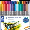 Staedtler Design Journey Dobbelttus 0,5-3mm 36-pak| Kontorartikler|Øvrige Hobbyartikler