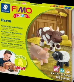 Staedtler FIMO kids Modellervoks bondegård| Modellervoks