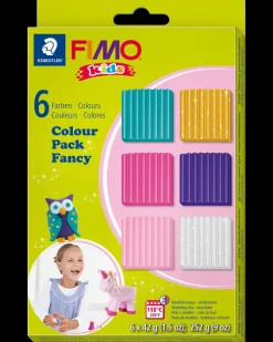 Staedtler FIMO kids Modellervoks fancy 6-pak| Modellervoks