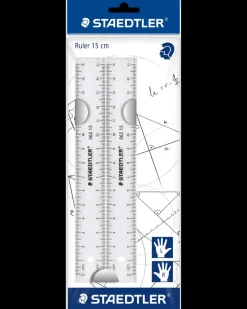Staedtler Lineal 15 cm 2-pak| Kontorartikler