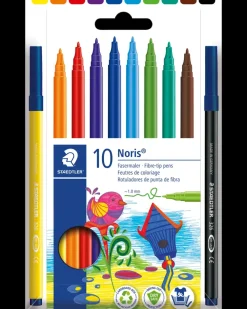Staedtler Noris filttusser 10-pak| Kontorartikler|Øvrige Hobbyartikler