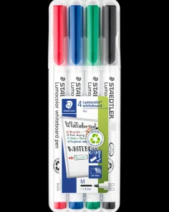 Staedtler Whiteboardpen 4-pak - 1 mm| Kontorartikler