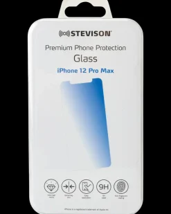 STEVISON Hærdet glas til iPhone 12 Pro Max| Mobiltilbehør