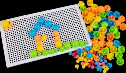Stiftmosaik - Sæt med 128 dele| Øvrigt Legetøj