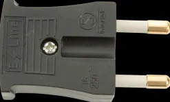 Stikprop flad - sort| Stikpropper