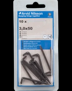 Arvid Nilsson Stålhage hærdet Ø3 x 50 mm 10pk| Kroge Og Ophæng
