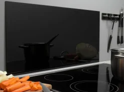 Home>it Stænkplade 80 x 40 cm - sort| Tilbehør Og Reservedele|Øvrige Køkkenartikler