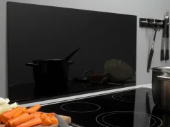 Home>it Stænkplade 60 x 30 cm - sort| Tilbehør Og Reservedele|Øvrige Køkkenartikler