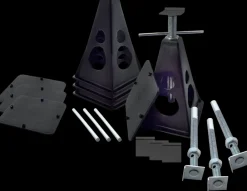 CampOut Støtteben til campingvogn 4 stk| Campingudstyr