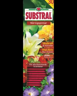 Substral Gødningspinde Blomst 30-pak| Gødning Og Jord