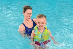 Svømmevest til børn M/L - assorterede farver| Vandleg