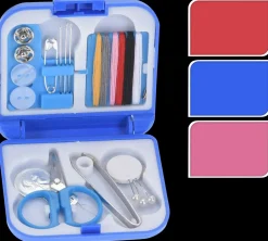 Sysæt rejsestørrelse 15 dele - assorterede farver| Sy Og Strik