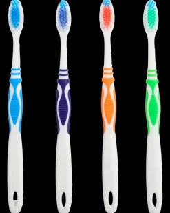 Clean Action Tandbørste 4-pak| Kosmetik Og Personlig Pleje