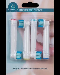 Camilo Tandbørstehoved 4-pak| Kosmetik Og Personlig Pleje