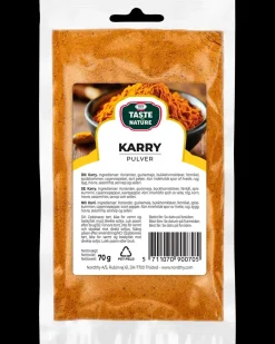 Taste of Nature – Karry Pulver 70 g| Reserve- Og Løsdele|Grilltilbehør