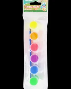 AUREUO Temperamaling 6 stk. - neon| Akrylmaling