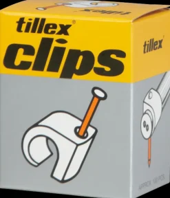 Tillex Clips 5-7 mm - klar| Kabelclips