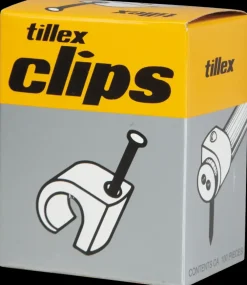 Tillex Clips 8-12 mm - grå| Kabelclips