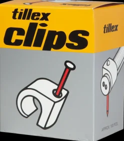 Tillex Clips 12-16 mm - grå| Kabelclips