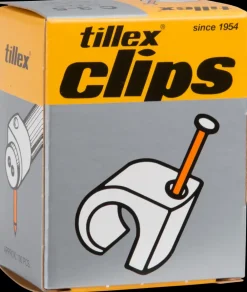 Tillex Clips 3-5 mm - klar| Kabelclips