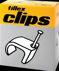 Tillex Clips 3-5 mm - klar| Kabelclips