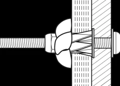 Tillex Plugs UHJ 5 x 75 mm - sort 25-pak| Dyvler Og Plugs