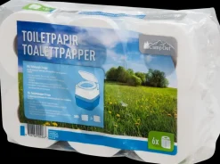 CampOut Toiletpapir 2 lags 6-pak| Toiletpapir, Køkkenrulle Og Servietter