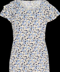 Designed FOR YOU Top med print - Blå| Øvrigt Tøj Og Tilbehør