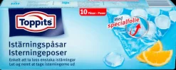 toppits isterningepose 10-pak| Husholdningsartikler