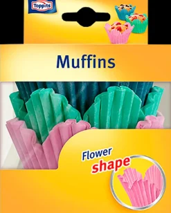toppits muffinform blomst 36 stk| Engangsservice