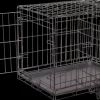 Transportbur metal 66 x 58,4 x 91,4 cm| Transportbur Til Hunde Og Katte