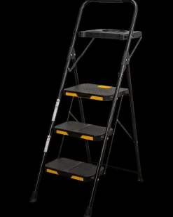 Mitsutomo Trappestige 3 trin med værktøjsbakke| Stiger Og Stilladser