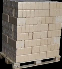 Træbriketter 96 pakker - 1 palle| Træpiller Og Træbriketter