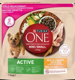 One Tørfoder Active - Kylling 1,5 kg| Hundefoder, Kattemad Og Godbidder