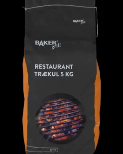BAKERgrill Trækul restaurant 5 kg| Reserve- Og Løsdele|Kul Og Briketter