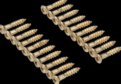 Arvid Nilsson Træskrue messing 3 x 16 mm 20-pak| Skruer