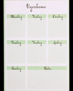 Organize Ugeplan A4| Kontorartikler