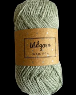 Uldgarn 50 g - grågrøn| Sy Og Strik