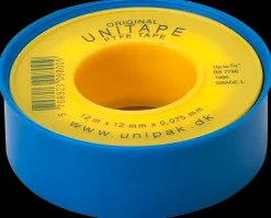 Unipak - Unitape - B. 12 mm x L. 12 meter| Øvrige Vvs-Artikler