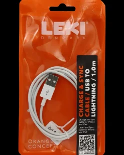 Leki Denmark USB til Lightning Kabel - 1.0 meter| Mobiltilbehør