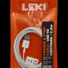 Leki Denmark USB til Lightning Kabel - 2.0 meter| Mobiltilbehør