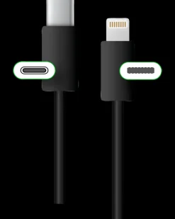 STEVISON USB-C til Lightning 0,5 meter - sort| Usb-Kabler