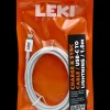Leki Denmark USB-C til Lightning Kabel - 1 meter| Mobiltilbehør