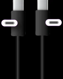 STEVISON USB-C til USB-C 0,5 meter - sort| Usb-Kabler