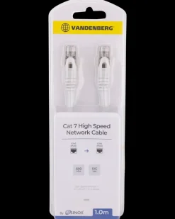 VANDENBERG Netværkskabel Cat7 1 meter - hvid| Netværkskabler Og Tilbehør