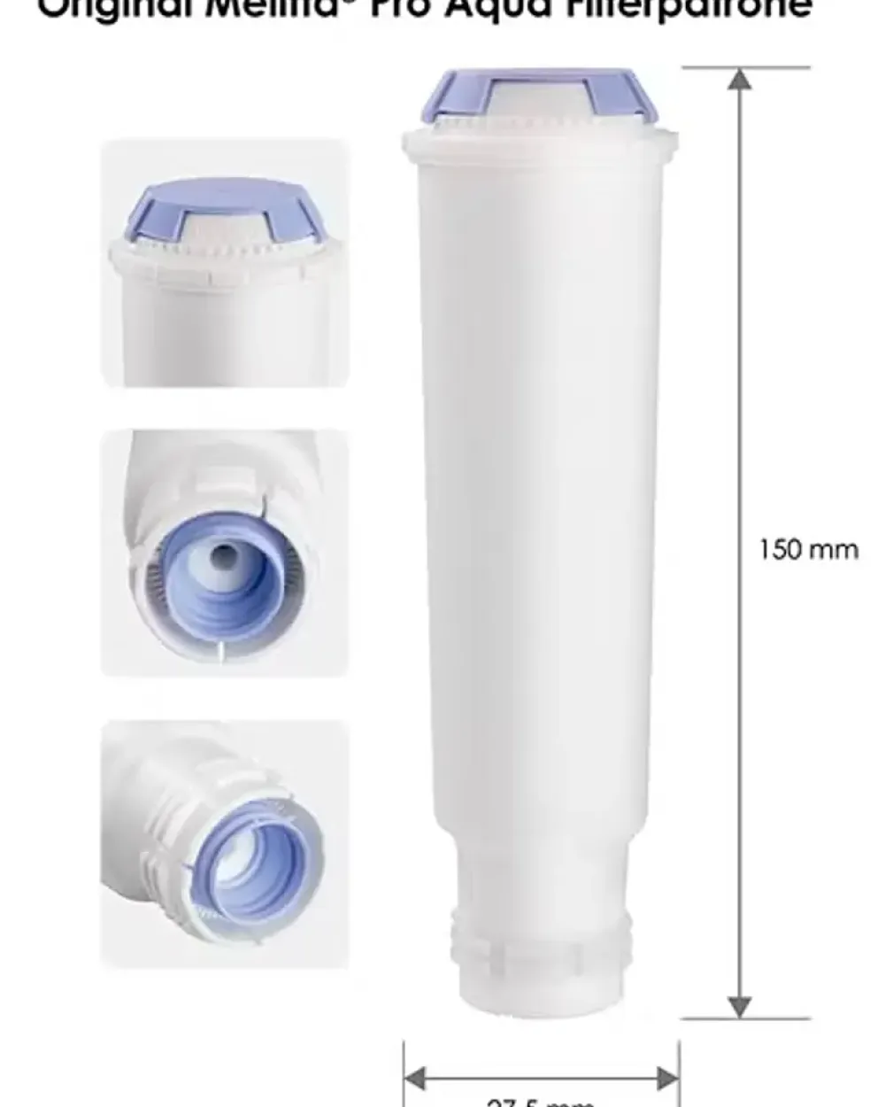 Melitta Vandfilter til Caffeo Solo| Tilbehør Og Reservedele|Kaffemaskiner